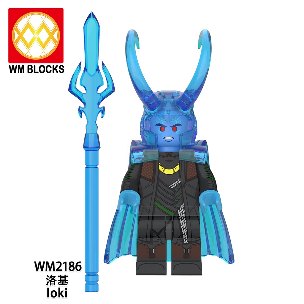 Minifigures Marvel DC Mẫu Nhân Vật Siêu Anh Hùng Loki Mẫu Siêu Đẹp WM6118