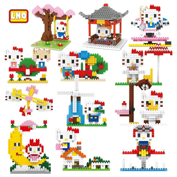 LNO 096-208 NLG0133 - bộ lắp ghép LEGO NANO