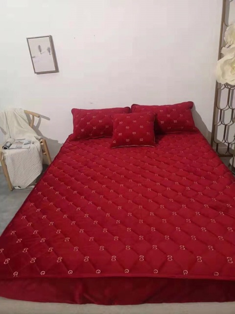 Ga gối Muji thêu thương hiệu mẫu mới 2019-2020