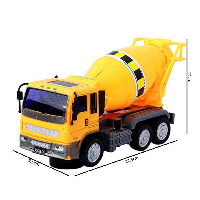 Đồ Chơi Mô Hình Xe Trộn Bê Tông Đèn Nhạc Long Thủy