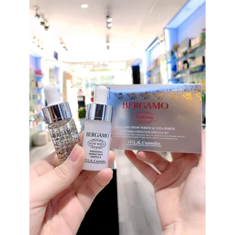 Bộ Set SERUM BERGAMO MINI (4 chai)