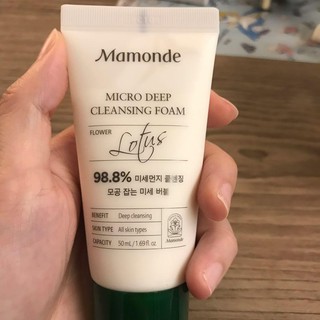 🌟Sữa rửa mặt Mamonde Micro Deep Cleansing Foam Lotus 🌟