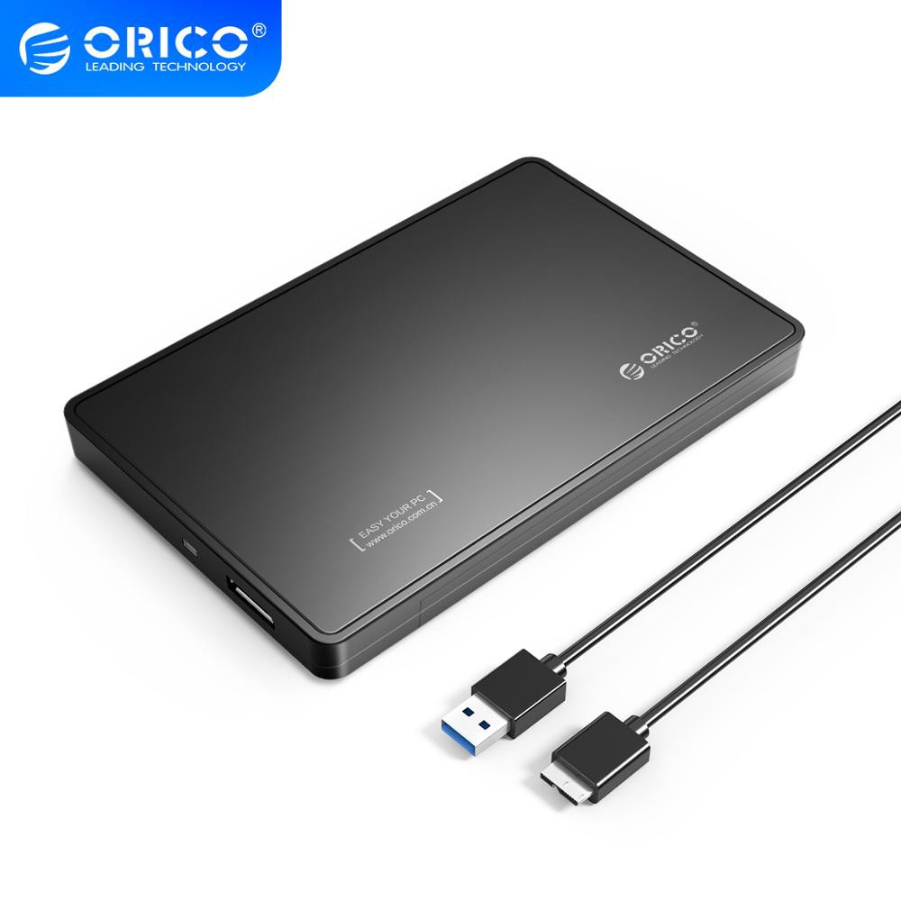 Hộp Đựng Ổ Cứng Rời Orico Usb 3.0 2.5 Inch 5 Gbps Hỗ Trợ 4tb Cho Uasp 7/9.5 Mm Dễ Dàng Cài Đặt 2588US3