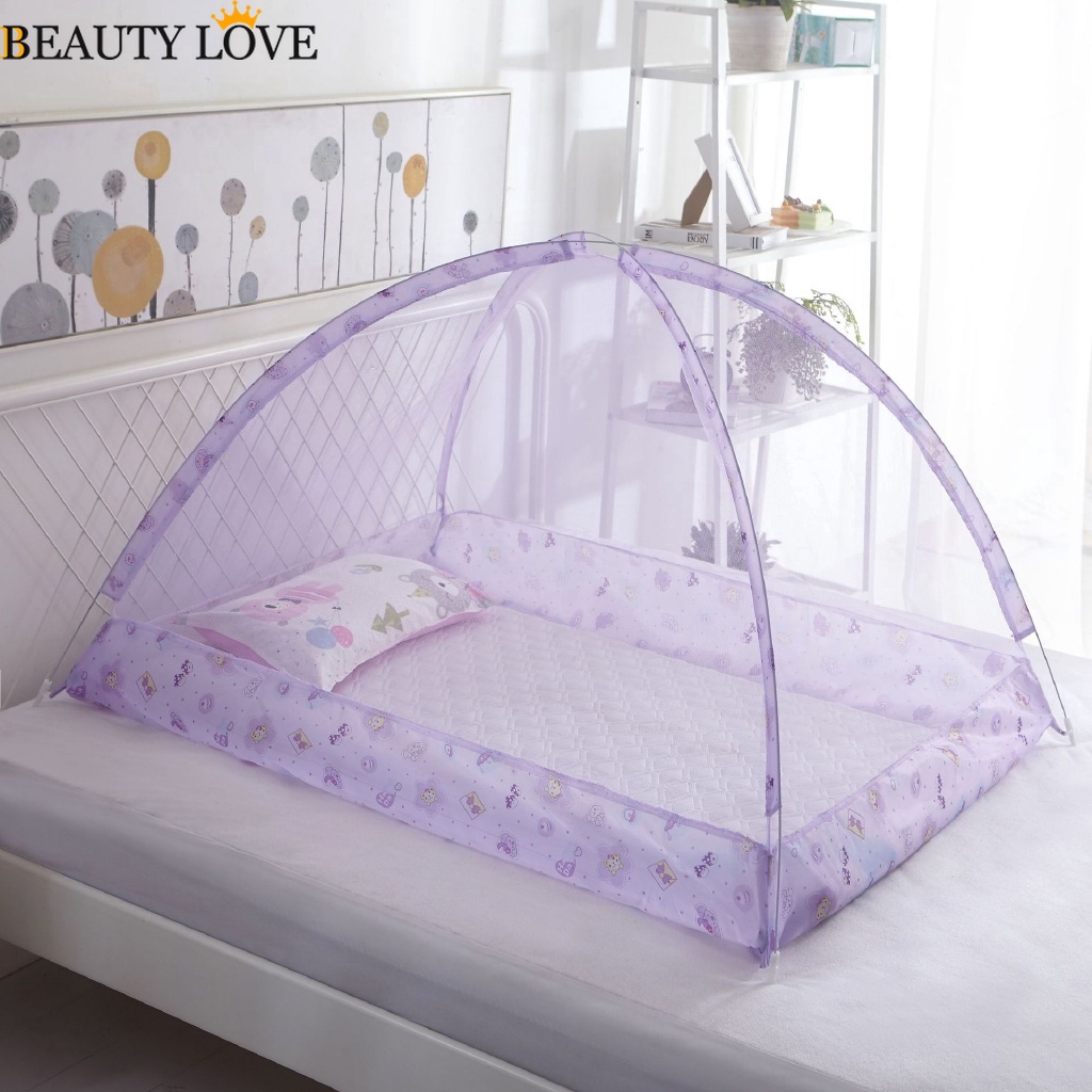 [Mới] Lều Lưới Chống Muỗi Đóng / Đóng / Đóng / Mở Không Gian Cỡ Lớn Đa Năng Nhỏ Gọn Cho Bé Cot