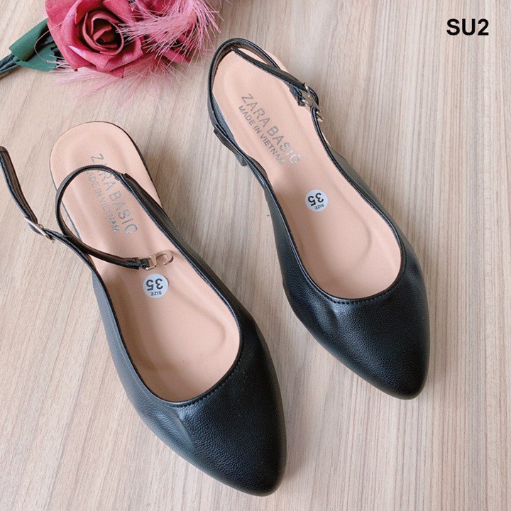 Giày sục trơn dáng cơ bản ( đi rộng mới đẹp) mã SU2