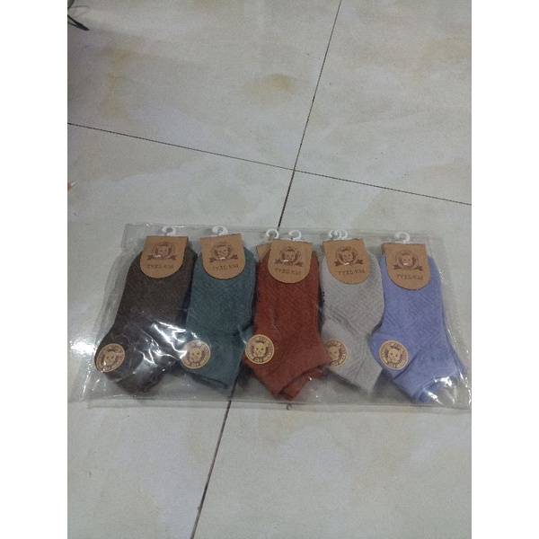 Sét 5 đôi tất gân cho bé 1 đến 12 tuổi <3