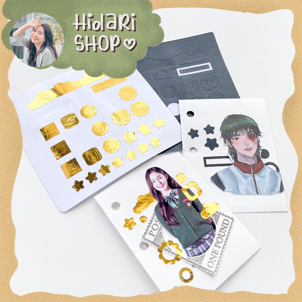 Sticker Đệm Mini Manga/Manhwa/Anime Journal - Hidari
