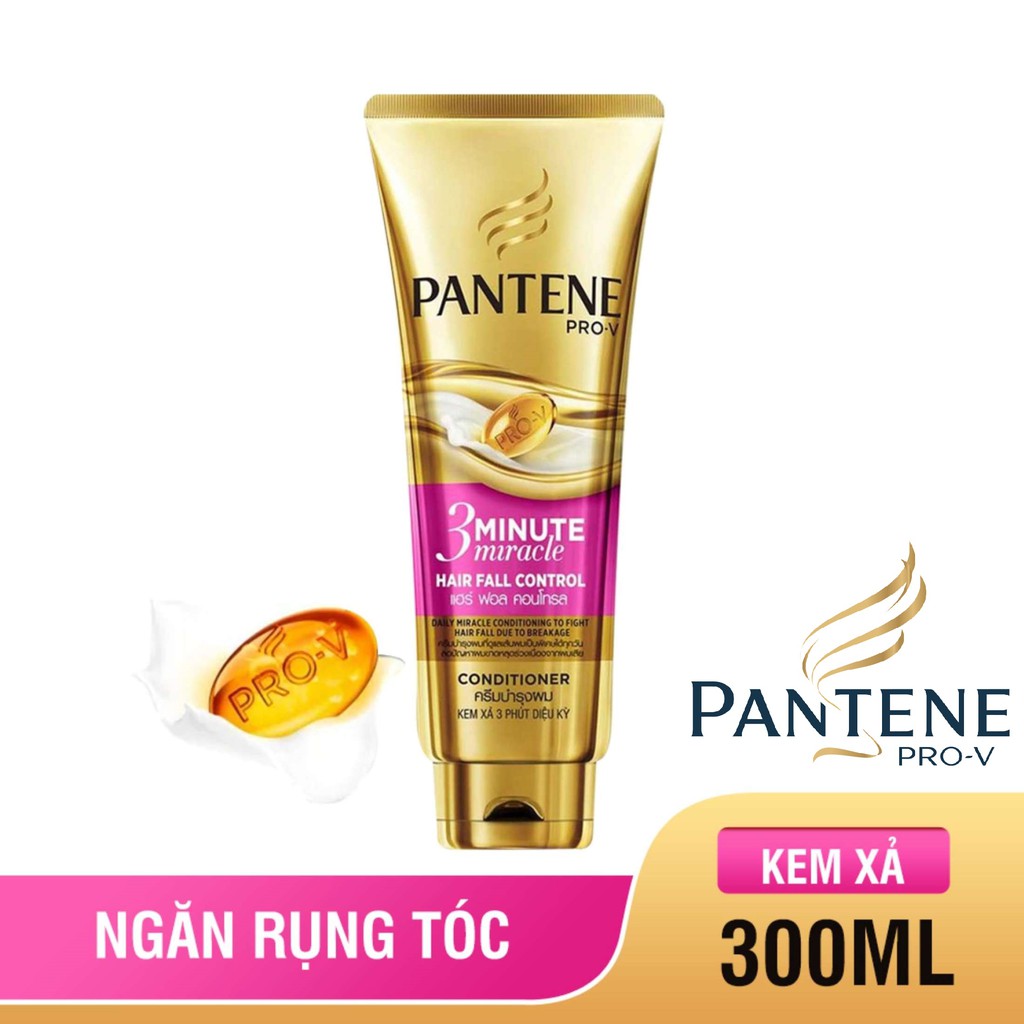 Kem xả Pantene 3 Phút diệu kỳ Ngăn rụng tóc 300ml