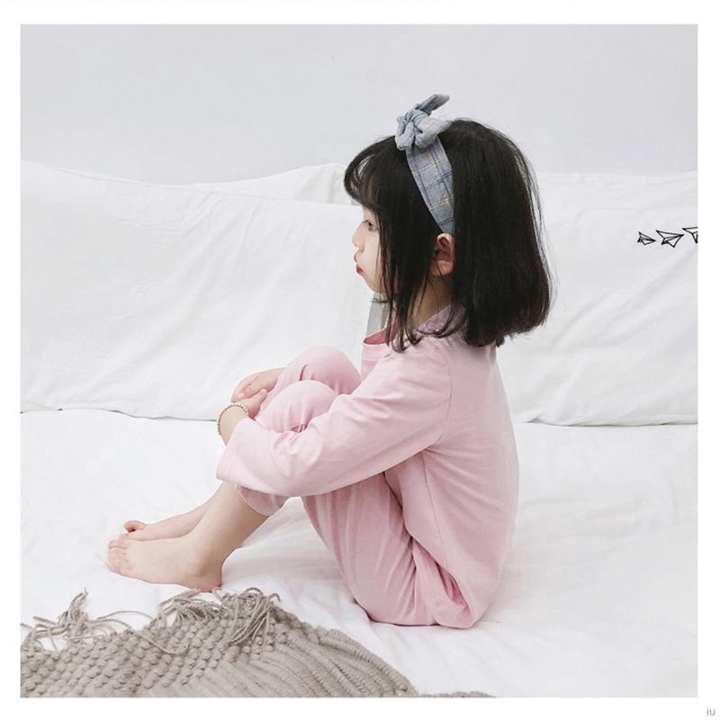 Bộ Đồ Ngủ Pijama Dài Tay Họa Tiết Đáng Yêu Cho Bé