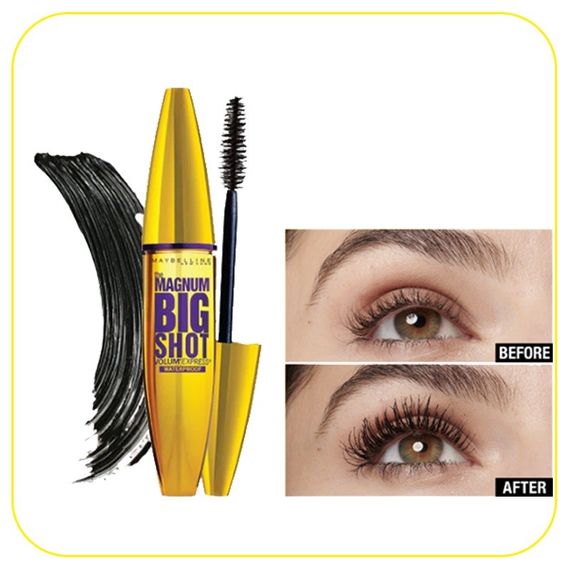 Mascara Maybelline Dày Mi Gấp 10 Big Shot