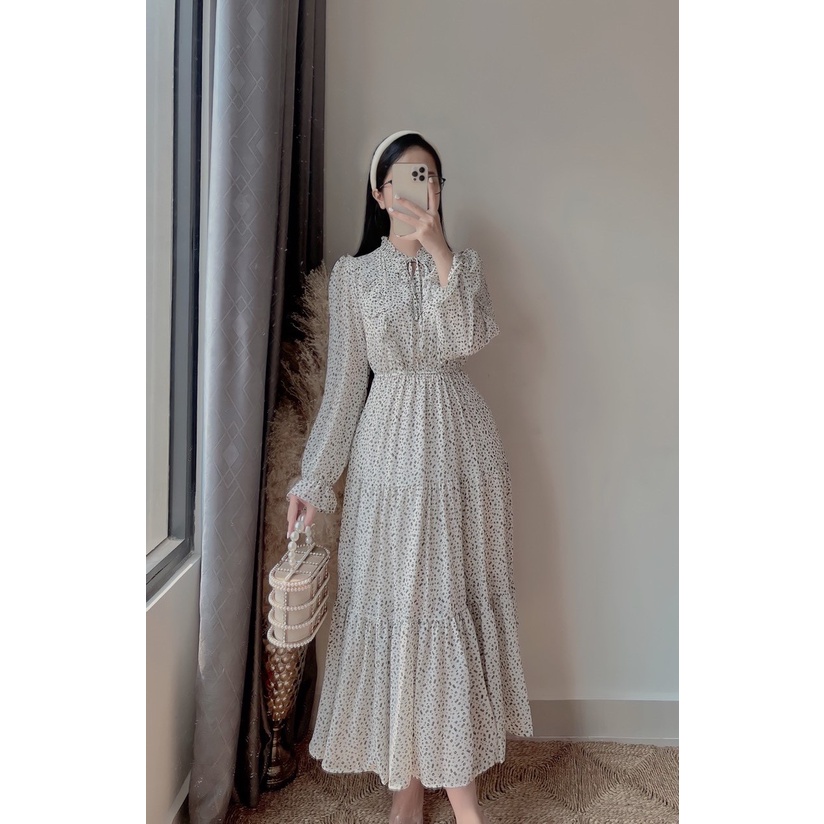 VÁY VINTAGE TIỂU THƯ CỔ BÈO F11