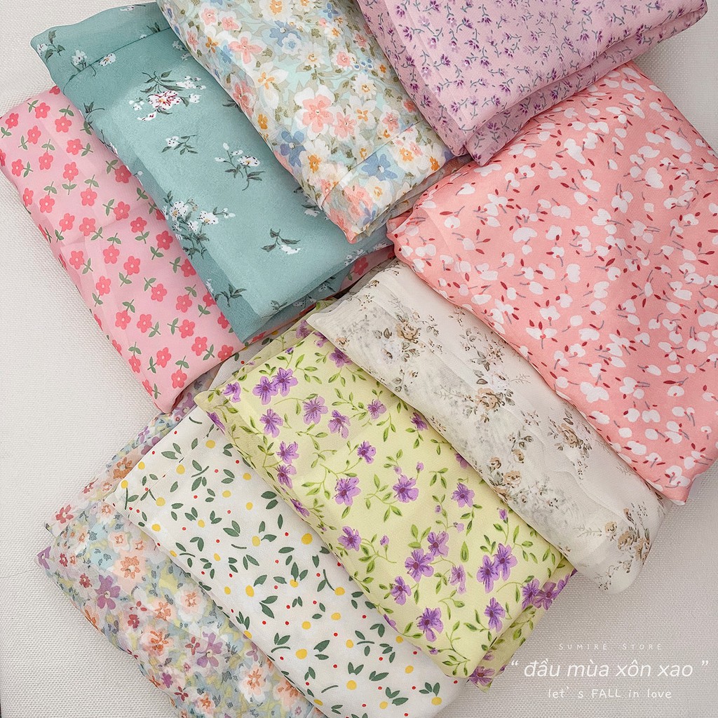 Sumire Store Chân váy voan hoa nhí | BigBuy360 - bigbuy360.vn