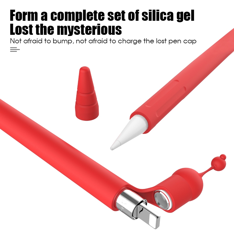 Vỏ bọc cây bút cảm ứng bằng silicon cao cấp dành cho Apple Pencil 1st