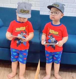 Combo 4 bộ bé trai