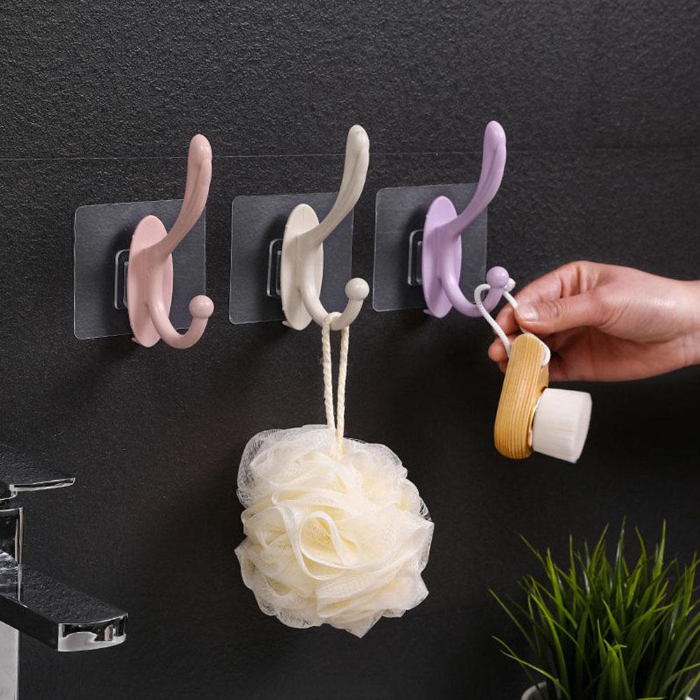 NICKOLAS Móc Treo Khăn Gắn Tường Không Cần Đục Lỗ Siêu Dính Kiểu Bắc Âu Tiện Dụng Cho Gia Đình