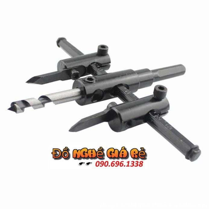 MŨI KHOÉT LỖ THẠCH CAO- MŨI KHOAN KHOÉT LỖ GỖ TRÒN 120/200/300mm (DCG)