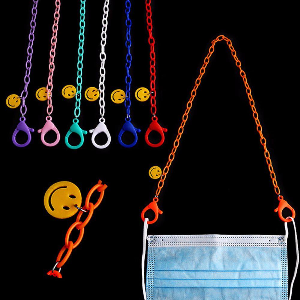 Dây Đeo Mắt Kính Bằng Nhựa Acrylic Màu Kẹo Họa Tiết Hoạt Hình Dễ Thương Cho Bé