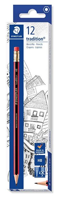 Bút chì STAEDTLER  Tradition có tẩy 112 HB chính hãng