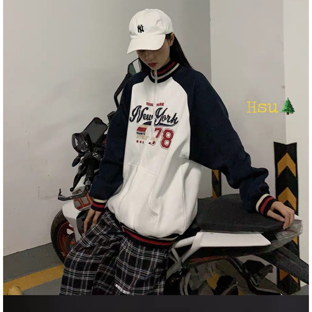 [Mã WASTUP5 giảm 10% tối đa 20K đơn 99K] Áo Bomber Nam Nữ 78 New - Áo Khoác Unisex Chất Nỉ Dày Dặn | BigBuy360 - bigbuy360.vn