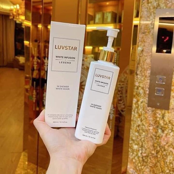 Sữa tắm truyền trắng da Luvstar