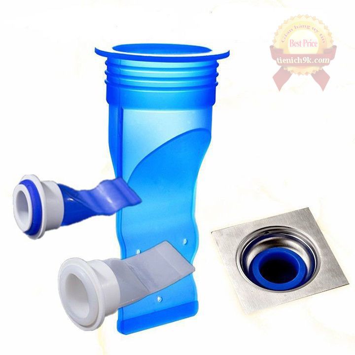 Bộ nắp cống silicon chặn mùi hôi và côn trùng Phễu cao su chữ Z nhà tắm