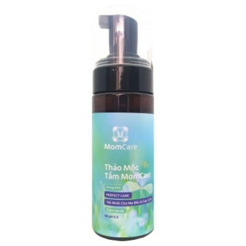 Sữa tắm khô thảo dược Đông y cho Mẹ Sau sinh và Người bệnh Thảo Mộc Momcare 150ml