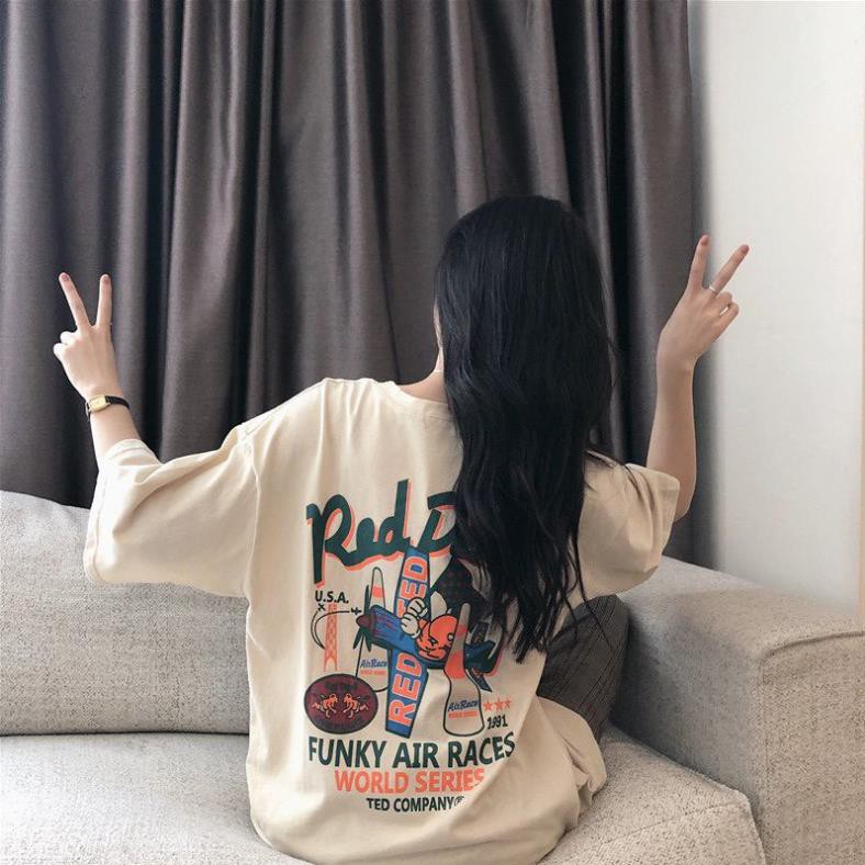 Áo Phông Nam Nữ Tay Lỡ Unisex - Hàng Chất Loại 1, Phong Cách Năng Động Trẻ Trung, Chất Liệu Thun Cotton