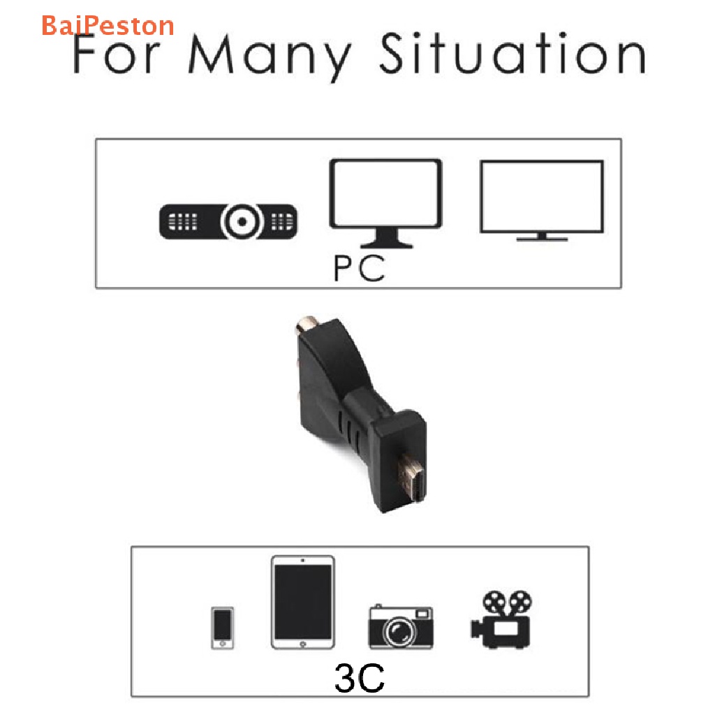 Bộ Thiết Bị Chuyển Đổi Tín Hiệu Kỹ Thuật Số AV HDMI 1080p Sang VGA HDMI Sang AV RCA