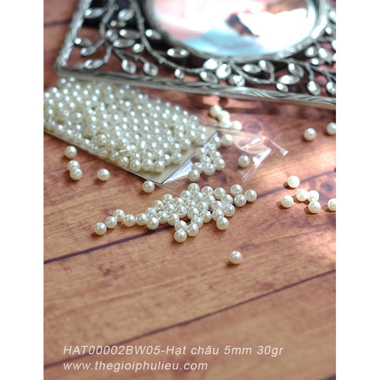 Hạt châu tròn gói 30g HAT00002BW05