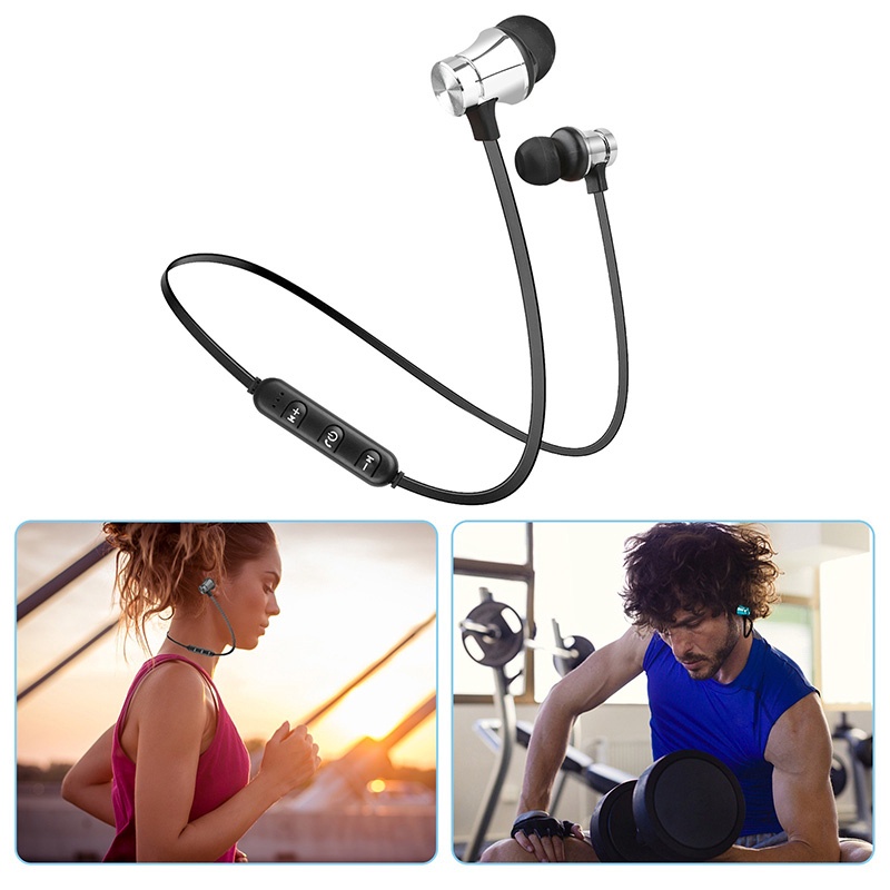 Tai nghe Tai nghe không dây thể thao XT11 Tai nghe âm thanh nổi thông minh có từ tính
