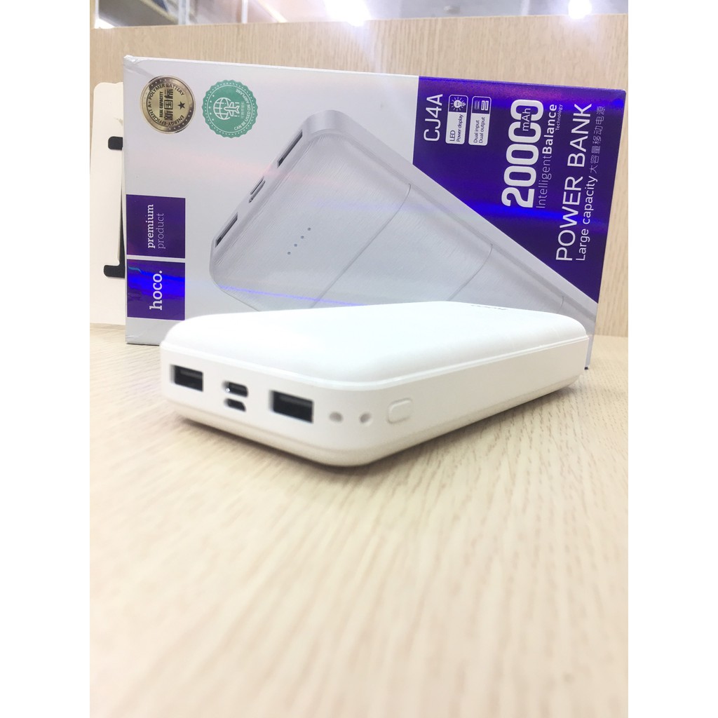 Pin Sạc Dự Phòng CHÍNH HÃNG Hoco CJ4A Bảo Hành 12 Tháng - 20.000mAh cực bền (PK102store)