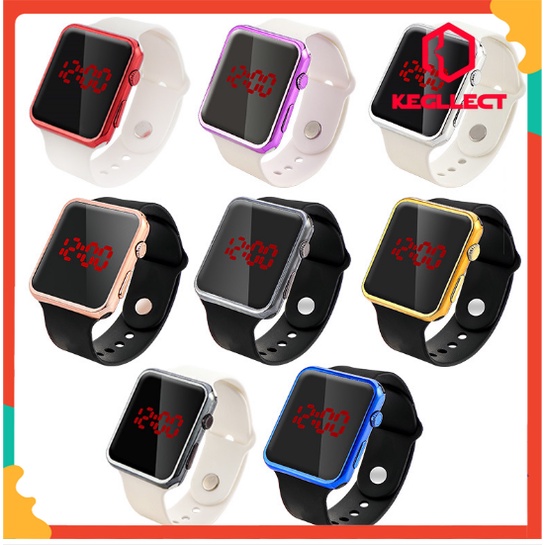 Kegllect Đồng Hồ Thông Minh Chống Nước Có Đèn Led Cho Học Sinh