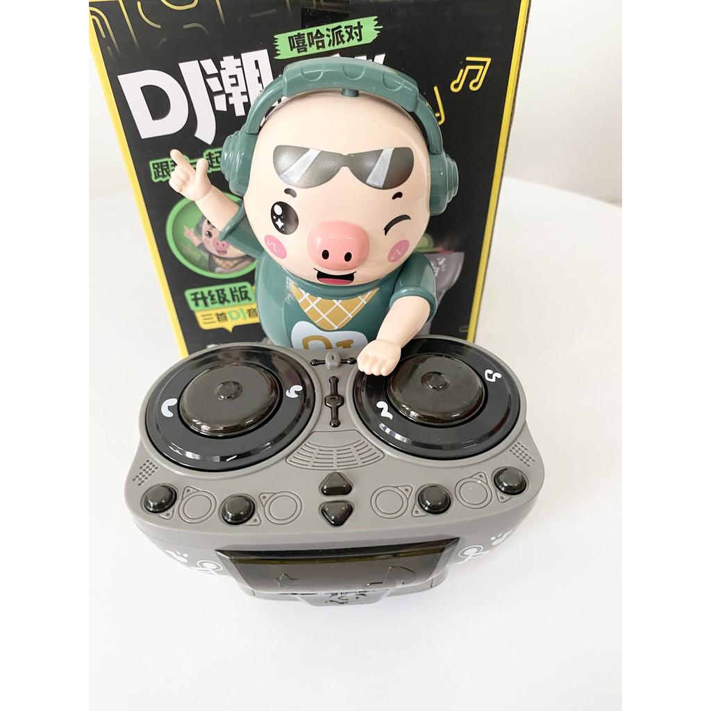 [Mã ICBBACK1219 hoàn 20K xu đơn 0Đ] heo phát nhạc DJ