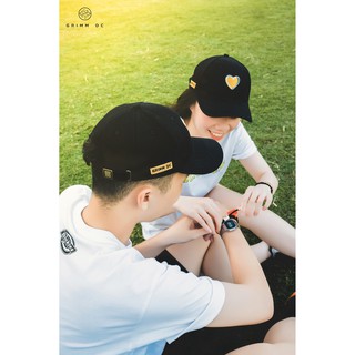 Grimm DC Nón tim vàng | Couple Gold cap