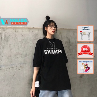 Áo Thun Nam Valiza Cổ Tròn Form Rộng Streetwear Áo Phông Nam Form Rộng Basic Cotton Oversize ATL86