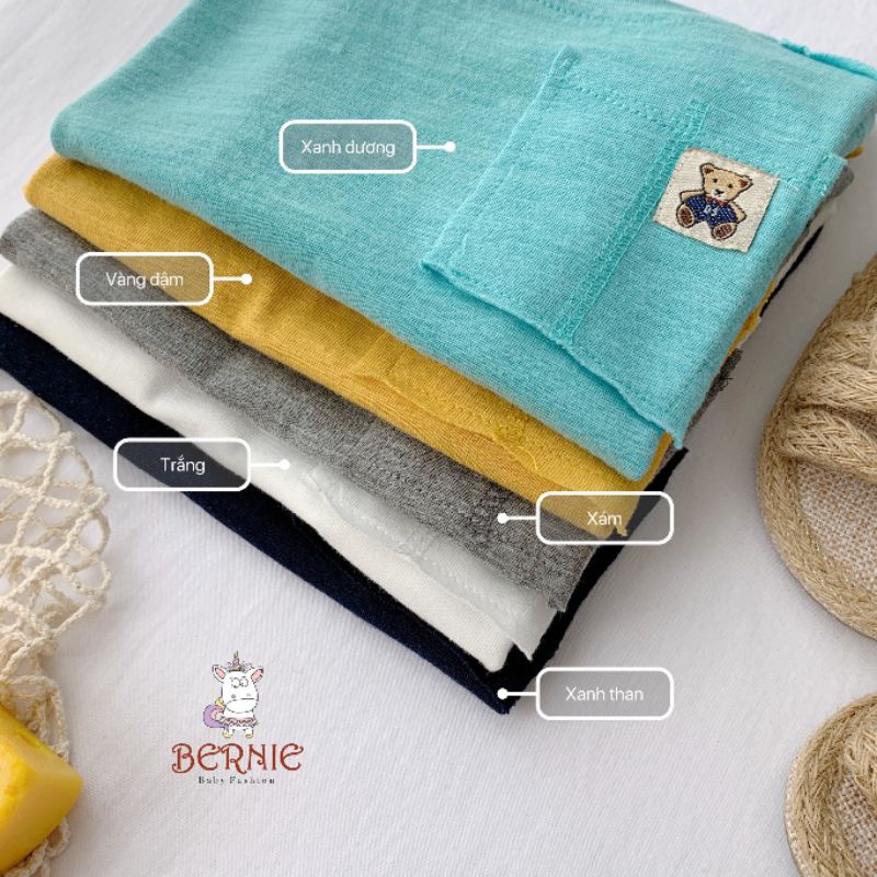 ÁO PHÔNG SÁT NÁCH CHẤT COTTON XƯỚC CHO BÉ TRAI 1 ĐẾN 6 TUỔI