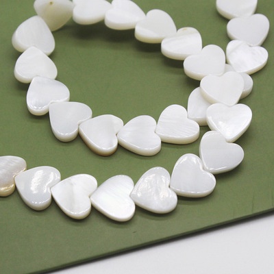 Chuỗi hạt ngọc trai vỏ sò tự nhiên 14mm dùng làm đồ trang sức thủ công