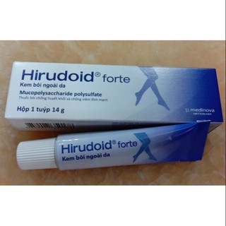 Kem bôi ngừa huyết khối , Ngừa viêm tỉnh mạch Hirudoid Forte