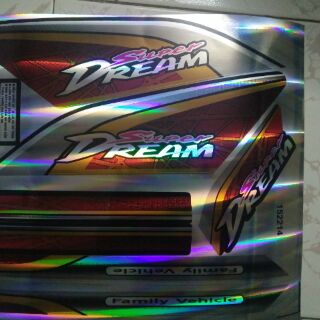 Bộ tem Super Dream 2010 phản quang New