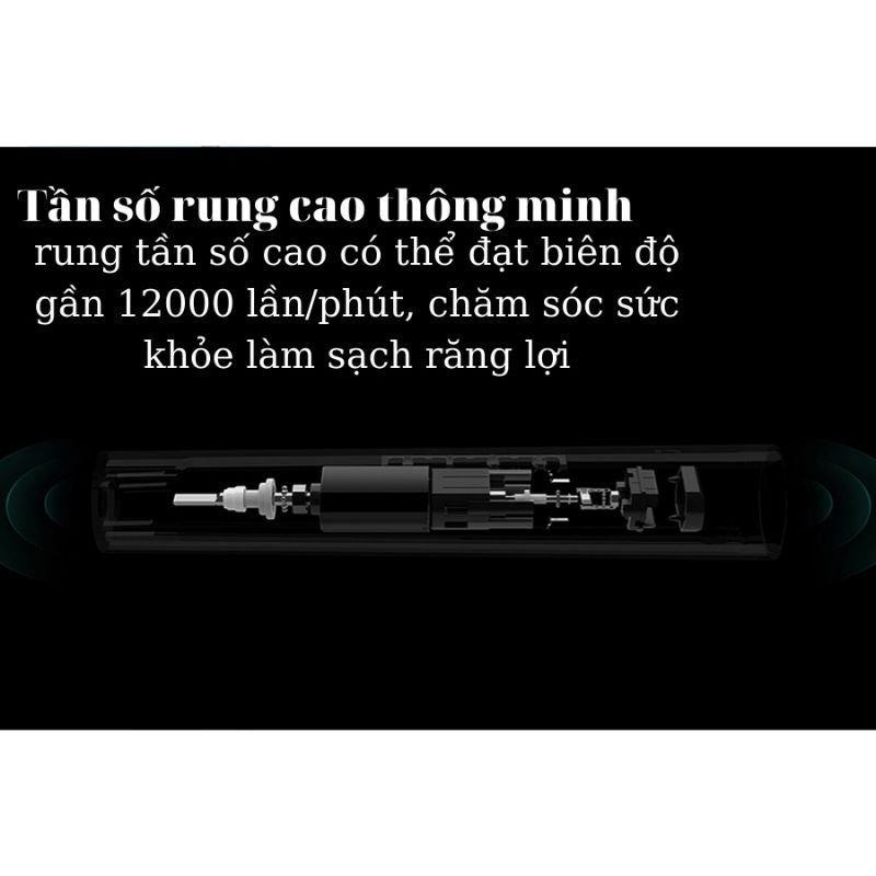 Máy lấy cao răng tự động tại nhà MiNi Dental Japan - 3 chế độ rung ( Có bảo hành) ăn toàn, không ê buốt - Soleilshop