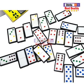 Bộ Cờ Domino Nhựa Giải Trí - Đại Phát Tài Chính Hãng - 0230