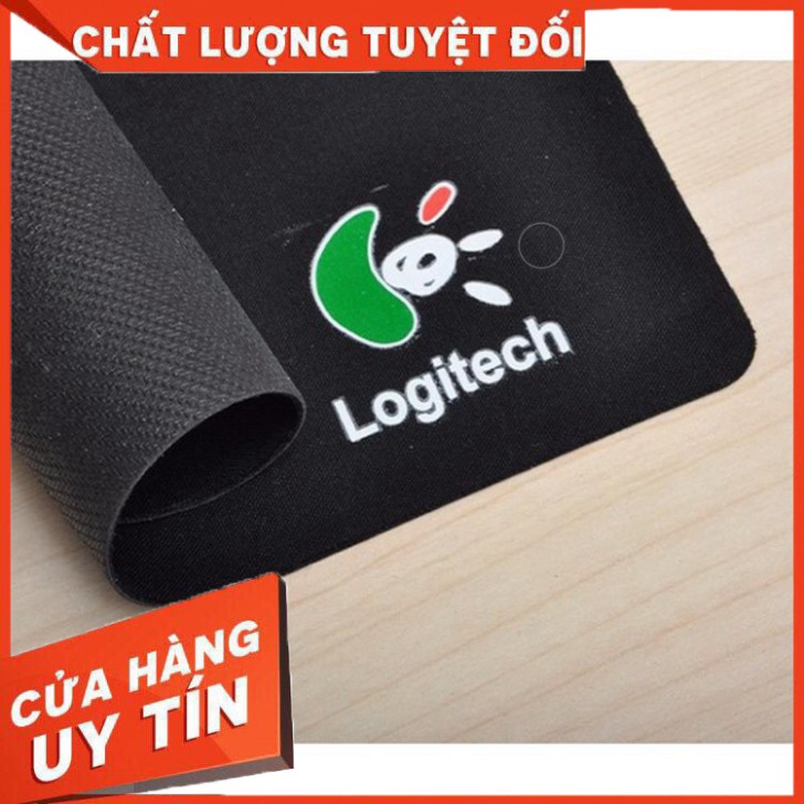 Lót chuột 2 ly - cỡ nhỏ 20x25cm (Logitech) - Màu đen