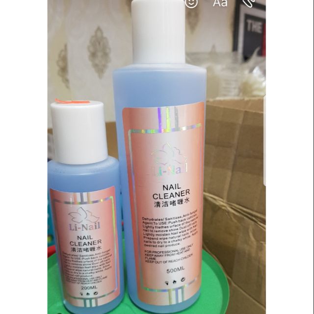 Nước lau gel Li-nail