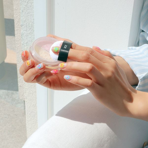 Phấn Phủ Bột 2 Màu 3CE Blur Filter Powder-Pale-Peachy