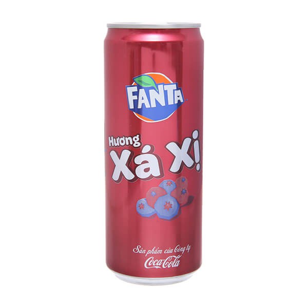 Fanta xá xị 320ml thùng 24 lon