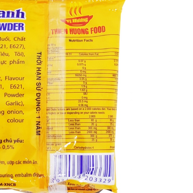 Bột canh thiên hương 195g
