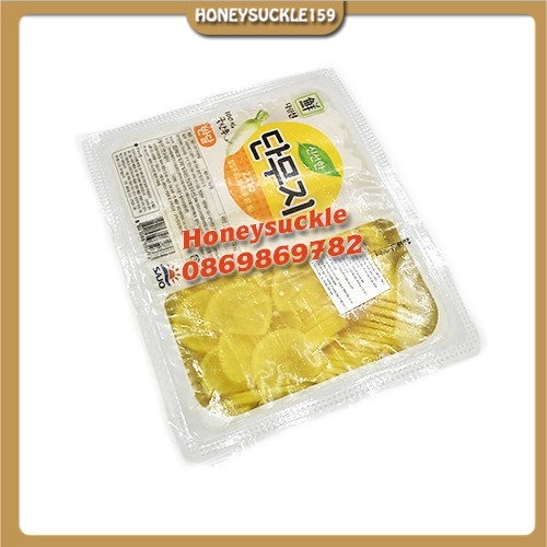 Củ cải vàng muối cắt lát Hàn Quốc 2.8kg