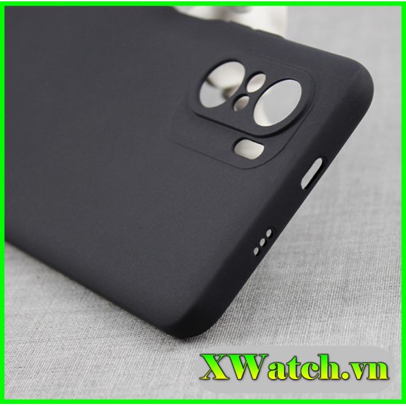 Ốp lưng TPU Xiaomi Redmi K40 / K40 pro / Redmi Note 10 / Note 10 pro / Mi 11 lite  đen mềm mịn chống vàng ố