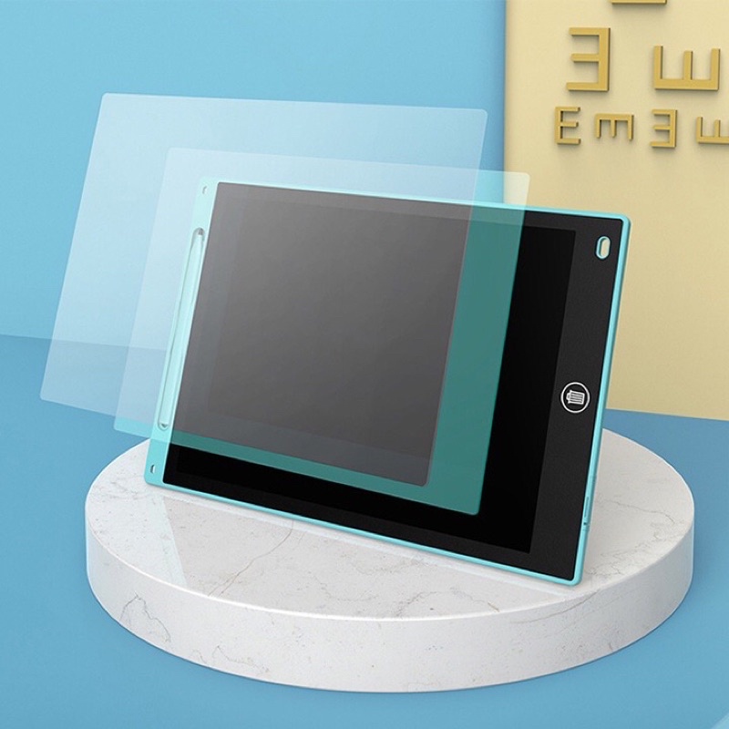 Bảng vẽ điện tử, bảng viết tự xóa thông minh cho bé màn hình LCD 8.5in, 12in đa màu và đơn màu