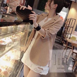 Áo khoác blazer dáng vest